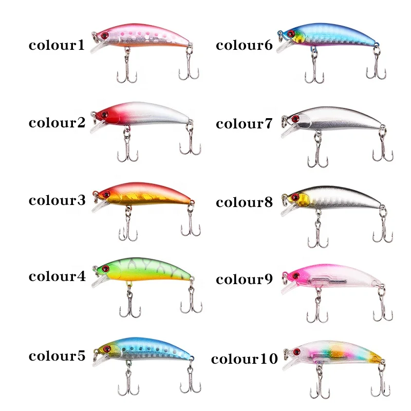fishing lures sinking Mini Minnow Hard Baits 56mm/5g Artificial bait fishing lures wholesale