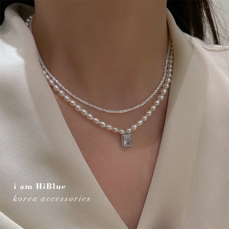 Fashion Beads Necklace Pearl Jewelry Set Real Freshwater Pearl Pearl Jewelry Set Women for Mother