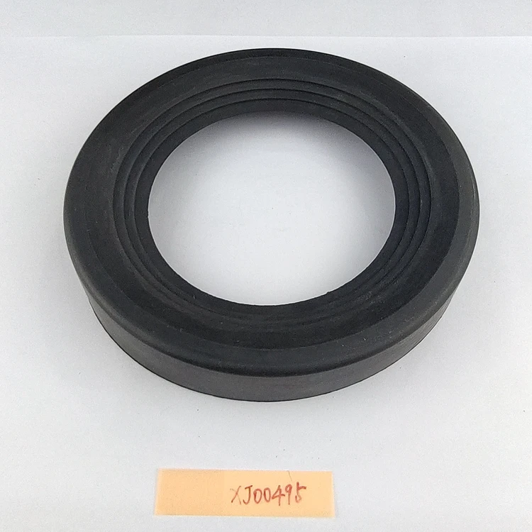 Custom black rubber high temperature and corrosion resistant sealing ring for auto parts machine