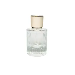 Ruizhuo 30 ml 50ml Transparent Round Flat Spray Bottle Glass Empty Spray Bottle Perfume Liquid Dispenser for Makeup Skin Care