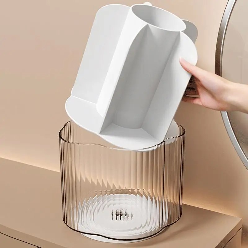 Topwill Large Capacity Office Desk Organizer 360 Rotating Makeup Brush Holder Pen Holder For Kids