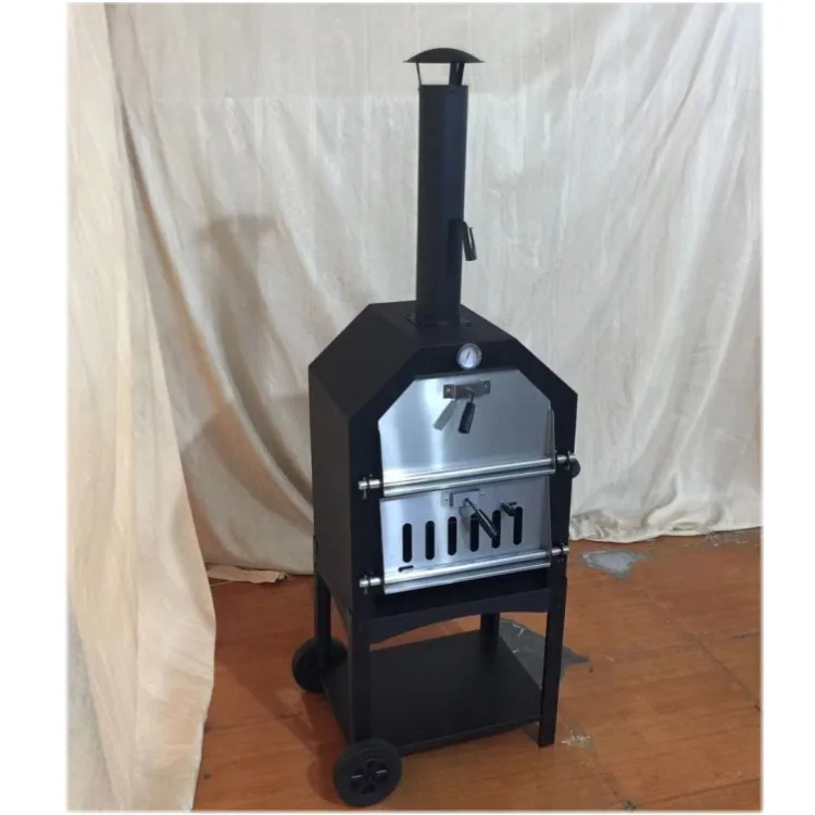Kellen Горячая продажа Открытый сад черного уголя с печь пожарной дровой Коммерческая печь для пиццы