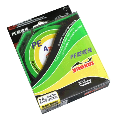 Customizable  100m Power Fishing Line Strong strength Multifilament line PE 4 strand braided fishing line