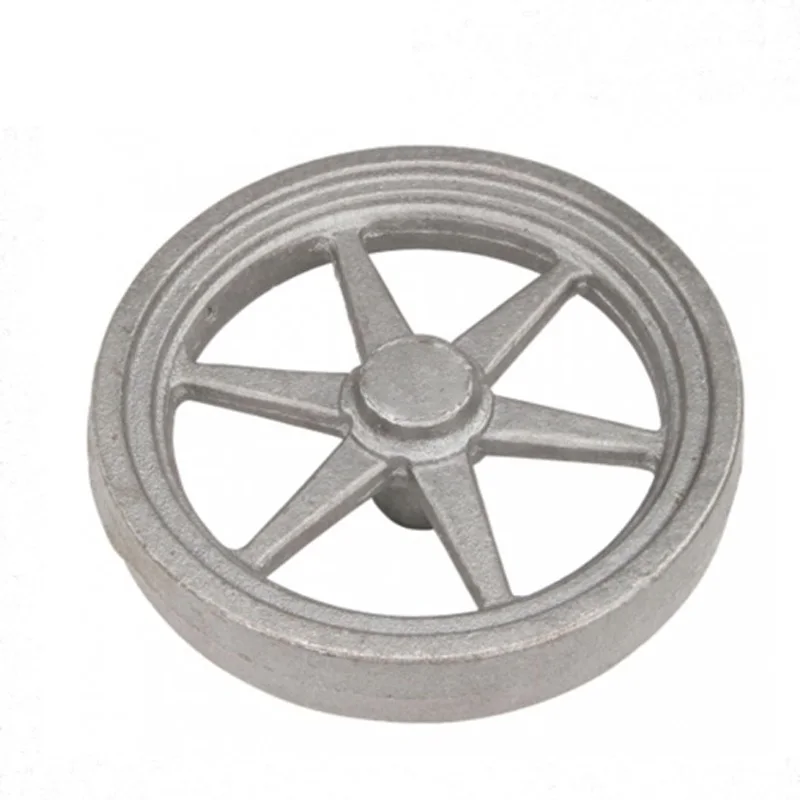 Flywheel 50KG 56KG 65KG Custom Iron Cast Flywheel With Sandblasting OEM
