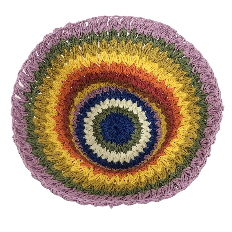 Индивидуальная соломенная шляпа папируса, низкий минимальный заказ, Модная складная шляпа от солнца в новом стиле, женская летняя пляжная Солнцезащитная шляпа из рафии