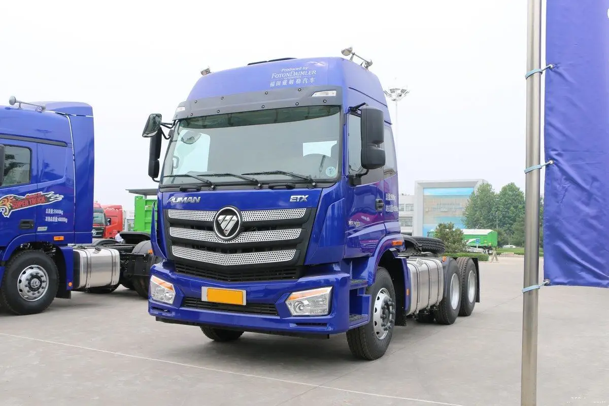 Foton ETX Factory Price Heavy Duty Comins Engine 6x4 6x2 371hp 380hp 420hp Auman Tractor Truck