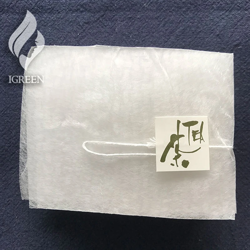 Customized Teabags hot seal corn fibers filter bag coffee tea bags