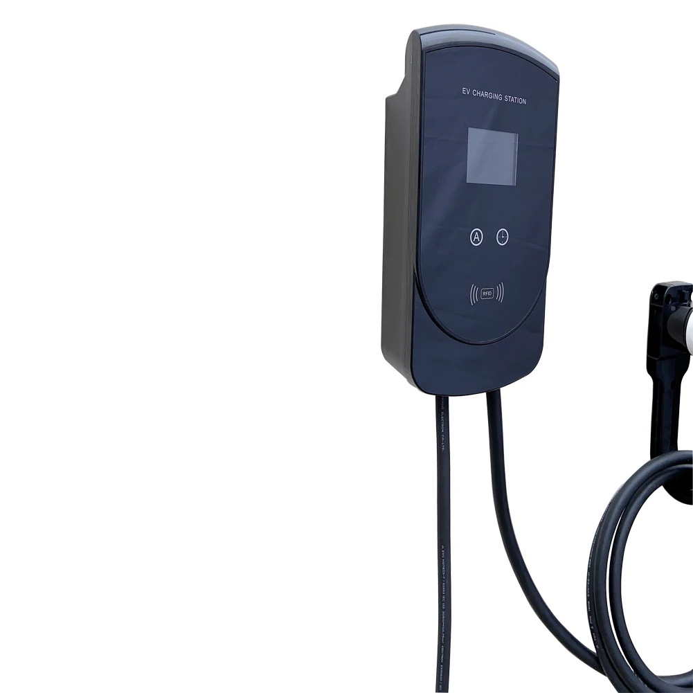  Силовая фабрика IEC 62196 Тип 2 трехфазная 16 А EV настенная зарядная станция 11
