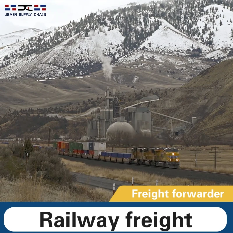 Dropshipping Freight Forwarder Amazon FBA Logistics Service Railway Shipping China To UK Europe (1600238418780)