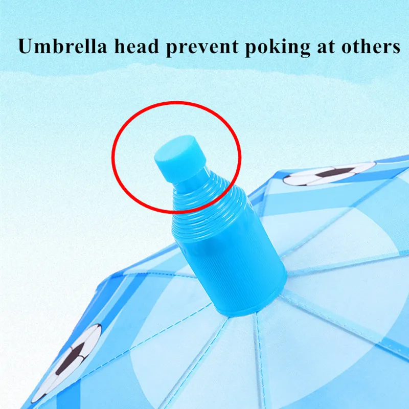 Kids umbrella children manufacturer cartoon cute 19inch with anti-drip plastic cover for the rain