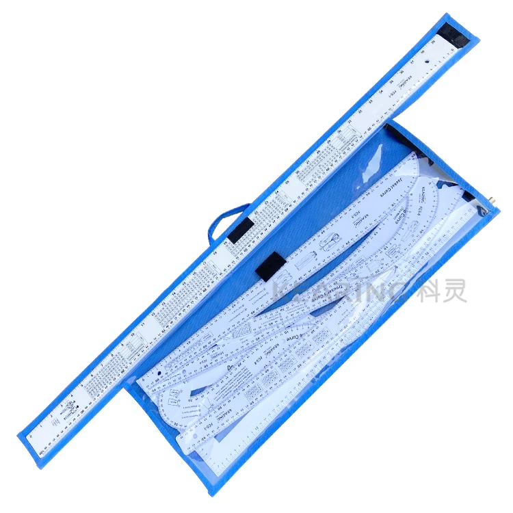 Kearing Kearing Manufacturer New Tailoring Template Curves Ruler Set for Fashion Design    # FCS-KIT