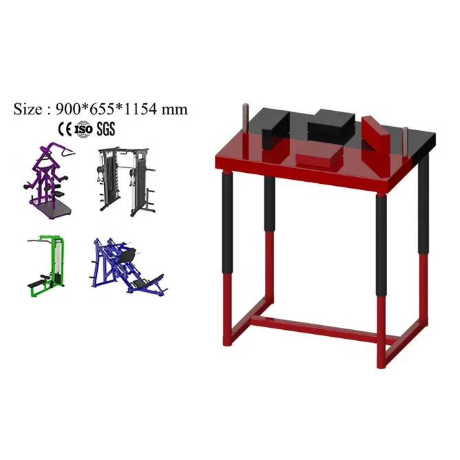 Hot selling gym equipment wrist trainer competition table for wrestling wrist exercise arm wrestling equipment machine