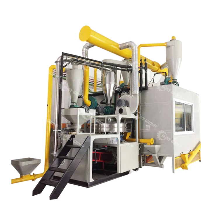 Aluminum and Plastic Toothpaste Tube Recycle and Separate Machine