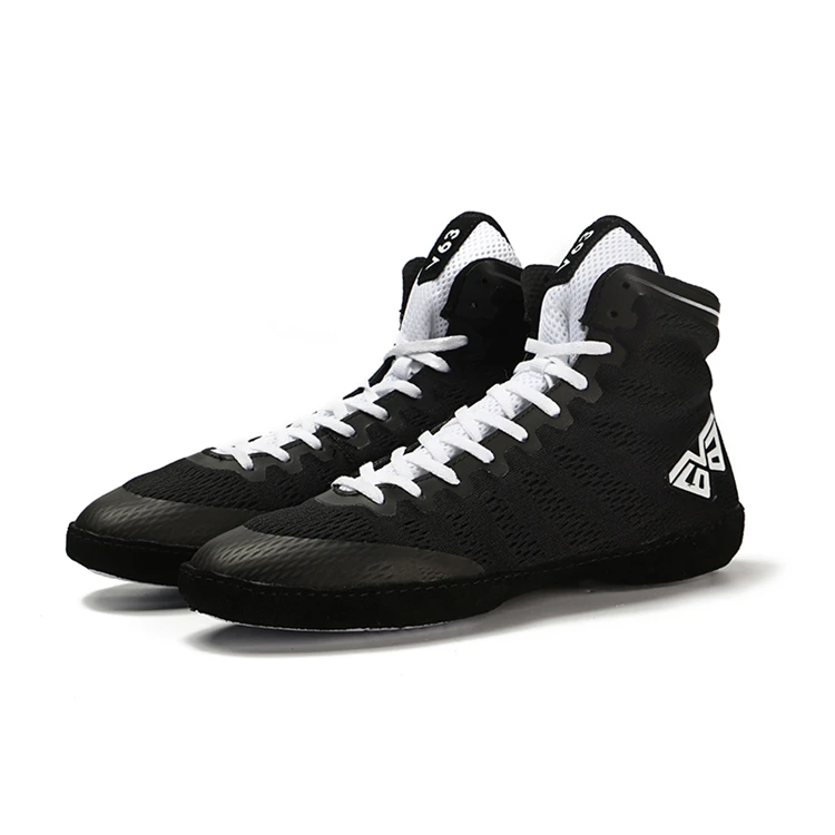 Wholesale Made Professional High-Top Boxing Shoes Manufacturers Gym Men Boxing Shoes