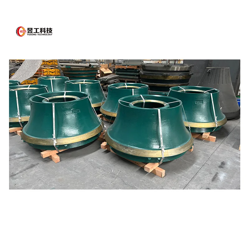 Factory direct sales high quality wear resistant  High Manganese Steel Concave Bowl Liner Mantle for Cone Crusher