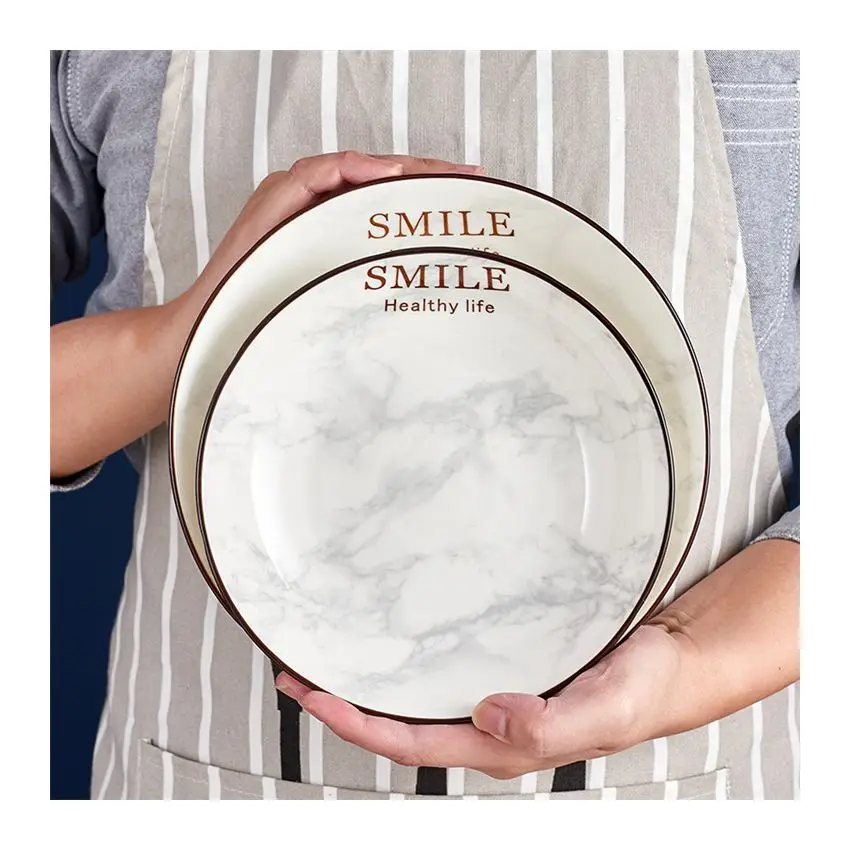 Wholesale Hot Sale Hotel Dinnerware Series Dinner Plate Set Porcelain Dinner Set