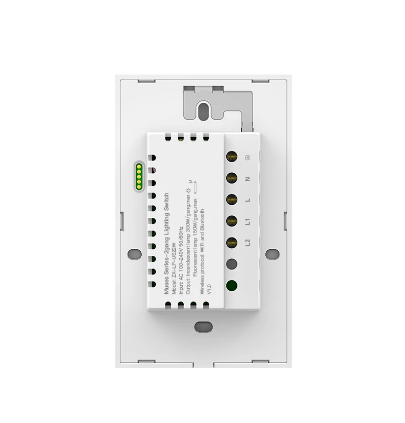 123 gang tuya smart light switch touch panel Alexa google assistant wall light switch