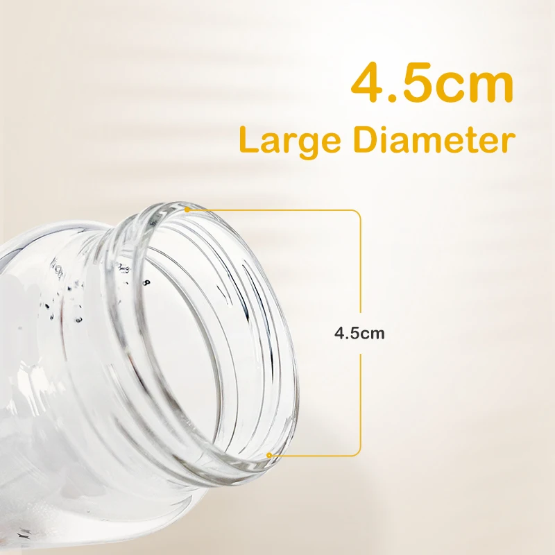 hot selling baby products wide neck borosilicate glass baby bottle milk feeding bottle for newborn baby