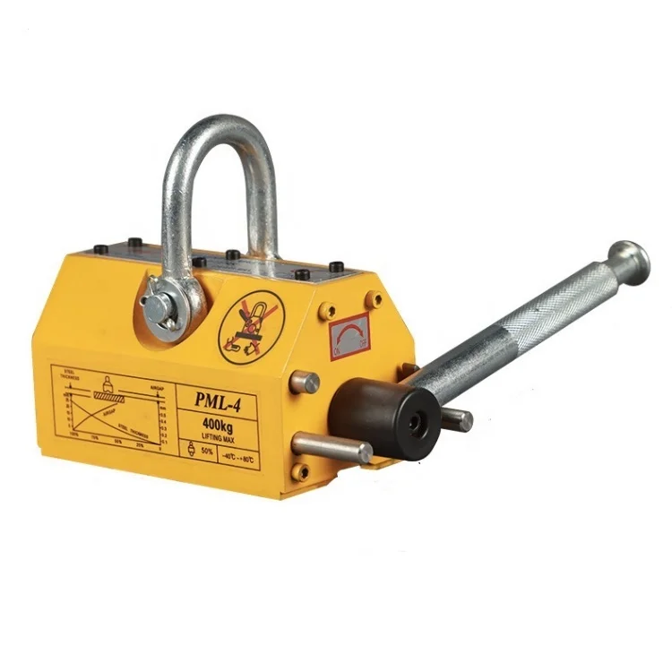 400kg 600kg 1000kg 1500kg 2Ton 3 Ton Steel Plate Scraps Magnetic Lifter High Quality Lifting Magnet