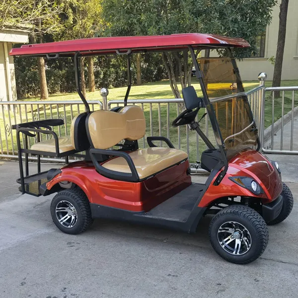 3KW 48V 4 wheel drive gasoline powered electric golf cart for sale with CE/EPA certificate
