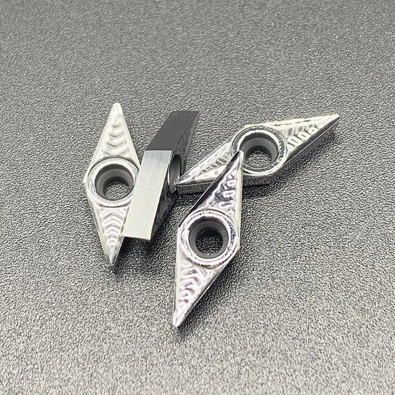 VCGT110302 AK H01 Aluminum Cutter Blade Insert Cutting Tools VCGT 110302 AL+TIN Lathe Tool CNC Machine Cutting Tools