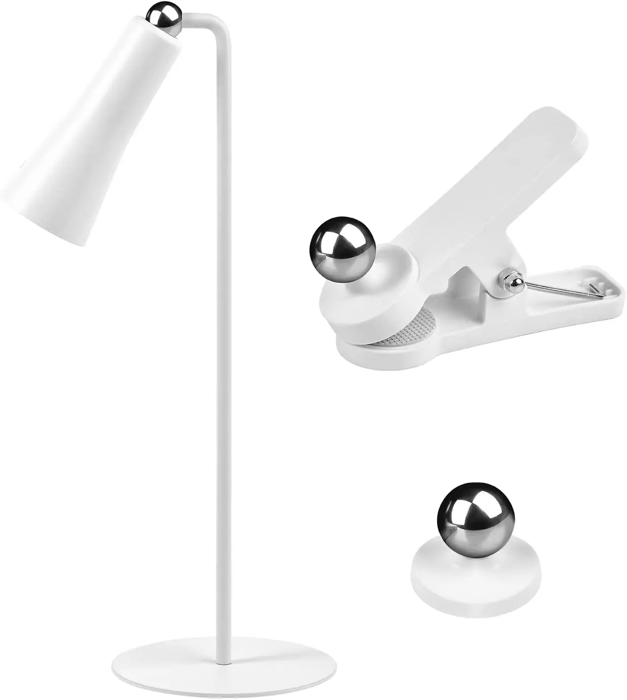 Multi-Function 3 in 1 Magnetic Rechargeable Eye Protection Touch Control 3 Brightness LED Lamp with battery