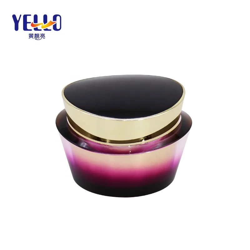 Manufacturing Luxury Special Design Hot Sale 50g Cosmetic Acrylic Cream Jar