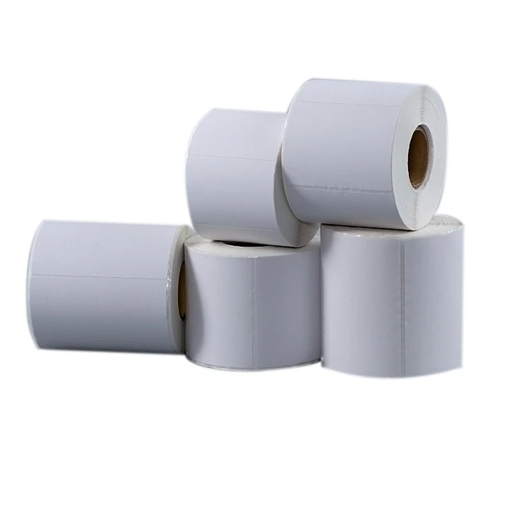 4x6 Thermal Packaging Shipping Labels Waterproof Sticker Paper Self Adhesive Custom Printed Logistics Direct Thermal Label