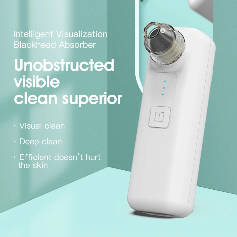  Electric Acne Clarifier Visualized Blackhead Sucker for Personal Facial Deep