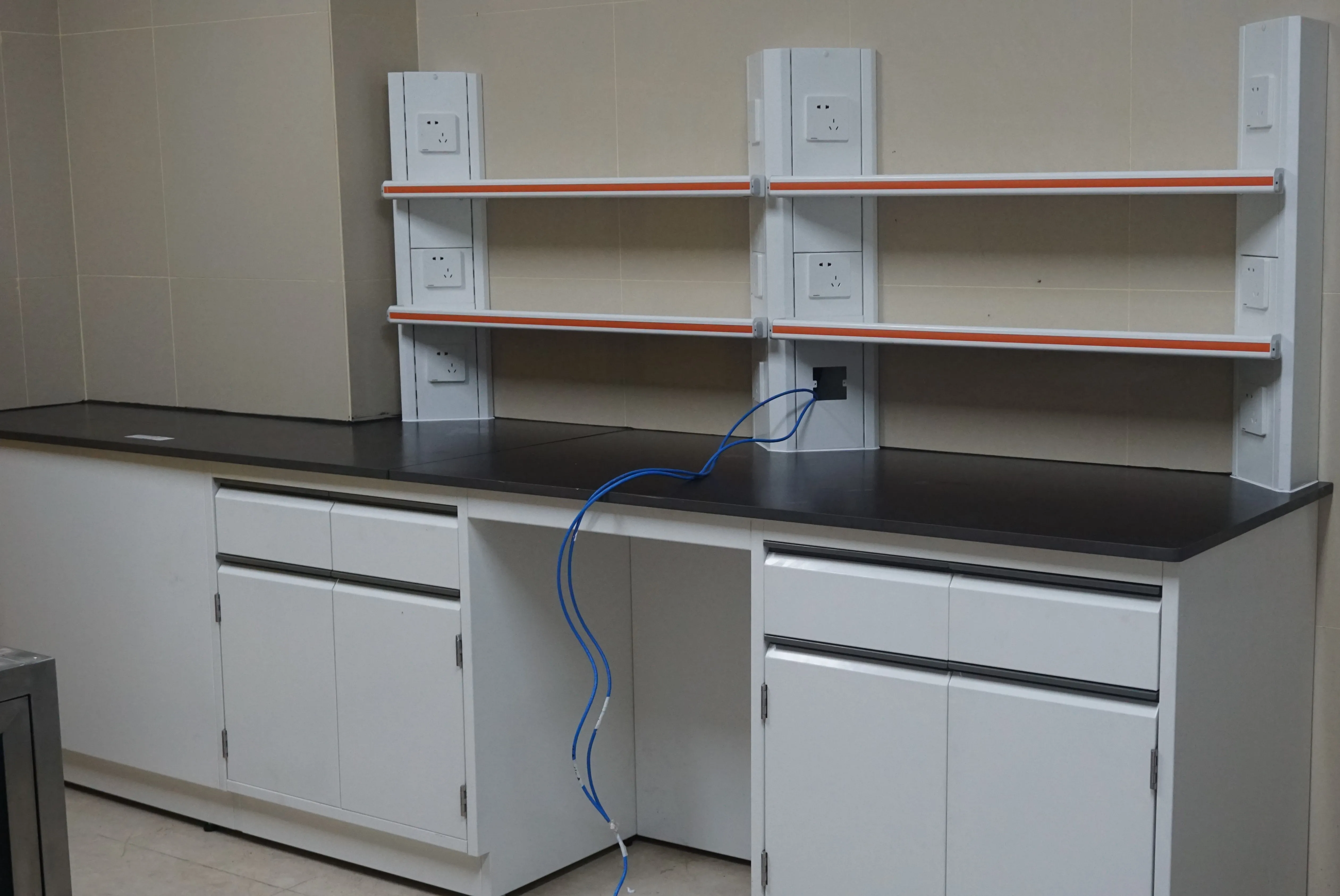 University lab Biochemistry tables laboratory equipment desk furniture