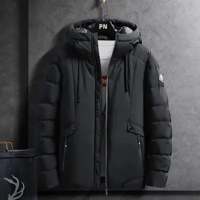 Wholesale Price Men Jacket Winter Thicken Warm Jacket Fashion Comfortable Hooded Jacket