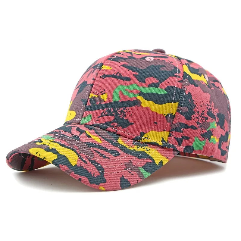 Unisex Coconut Tree Embroidered Baseball Cap Vintage Peaked Cap Washed Distressed Trucker Hat