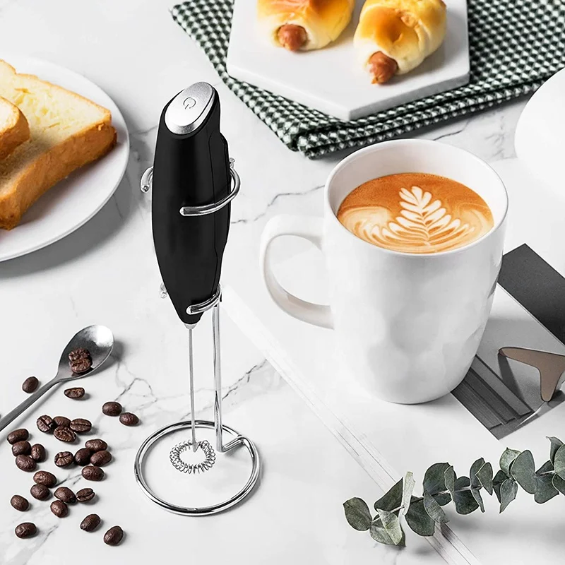 Portable Coffee Whisk Mini Drink Foamer Electric Blender