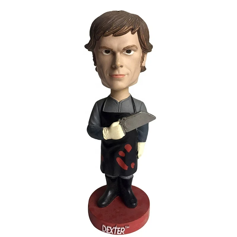 Custom 3D Bobble Head Resin Doll Caricature Model Bobblehead Figures Statue Sculpture Craft Souvenir Toy For Indoor Decoration
