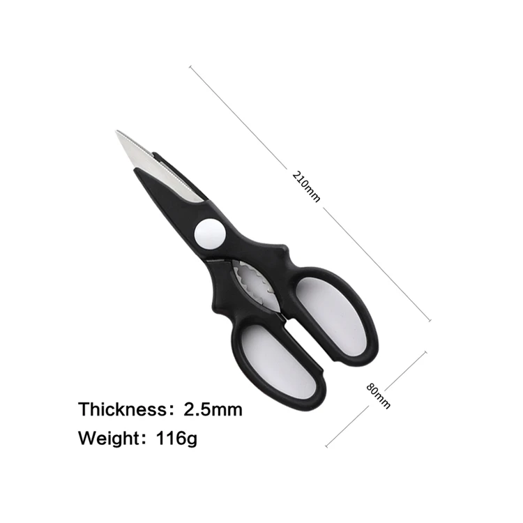 Hot New Products Powerful Multifunctional Kitchen Scissors Stainless Steel Scissors