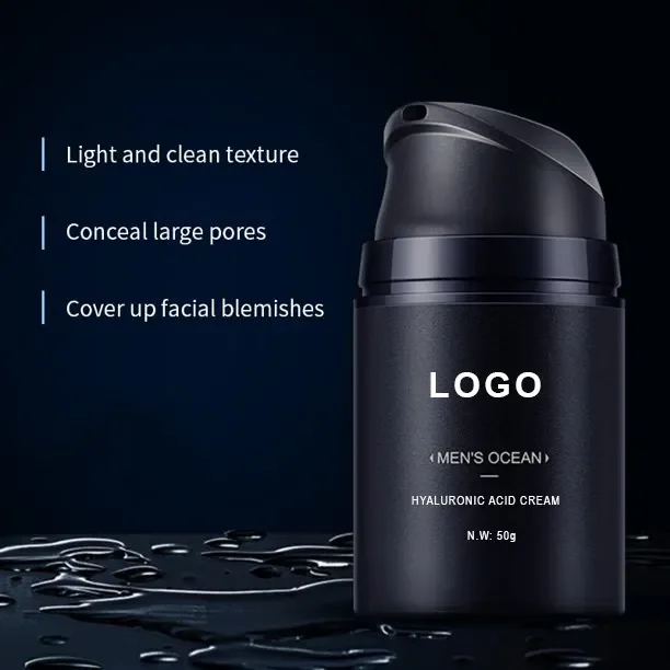 Natural Breathable Lightweight Daily Mens Face Moisturizer Makeup Cream Cosmetic Whitening Brightening Skin Face Cream Men