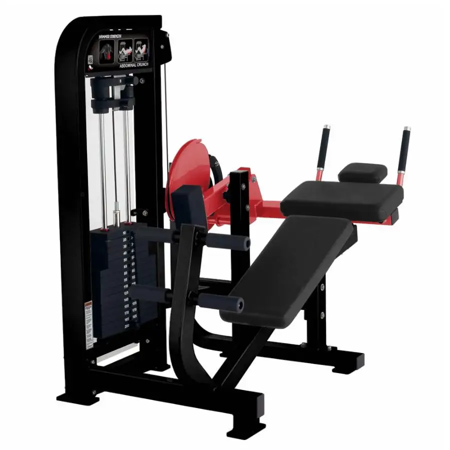 New arrival Gym equipment Bodybuilding pin loaded fitness functional trainer machine Crunch Abdominal Crunch