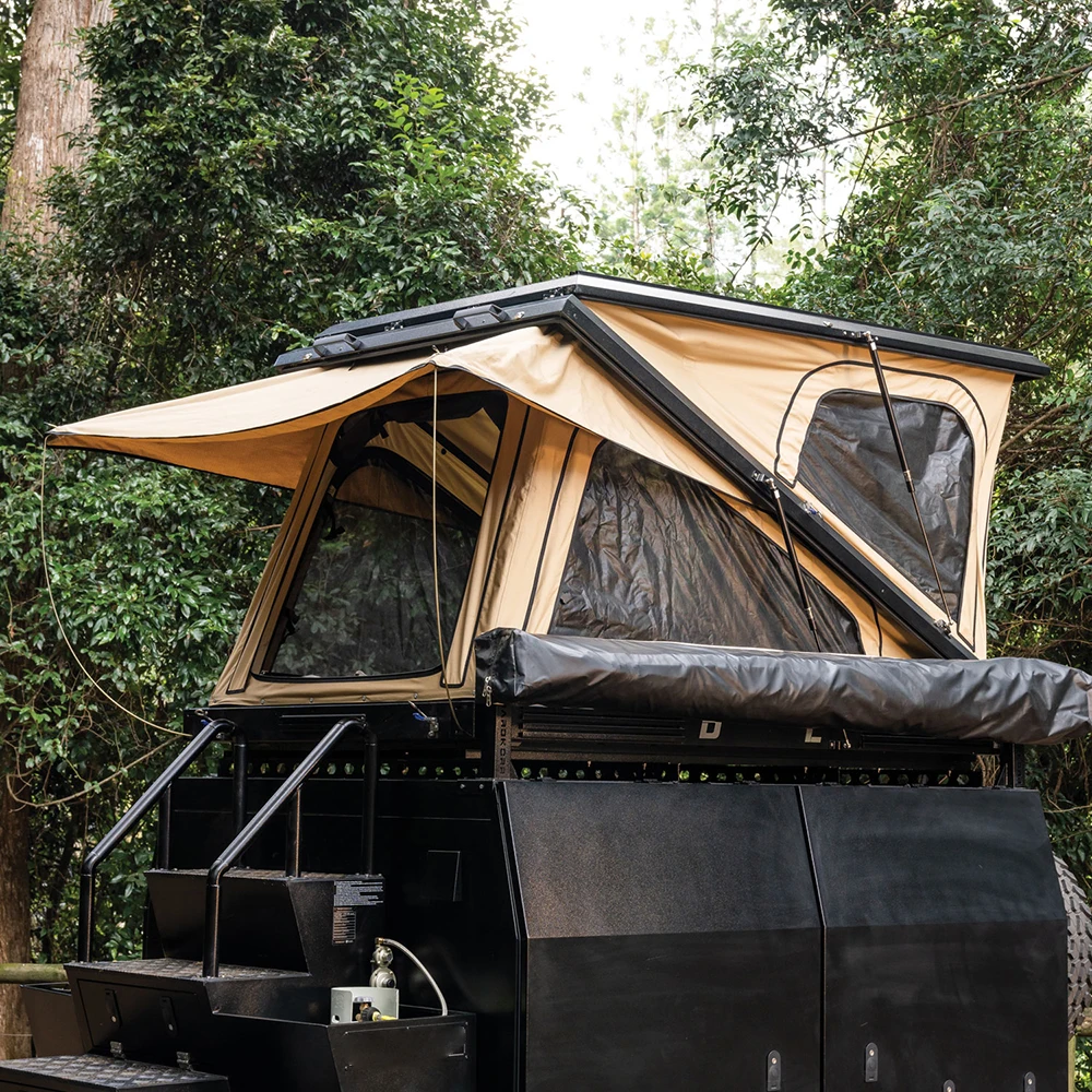 New Design Aluminum Z Shape Roof Top Tent China Roof Top Tent Pop up Rooftop Tent For 4x4 Offroad Camping