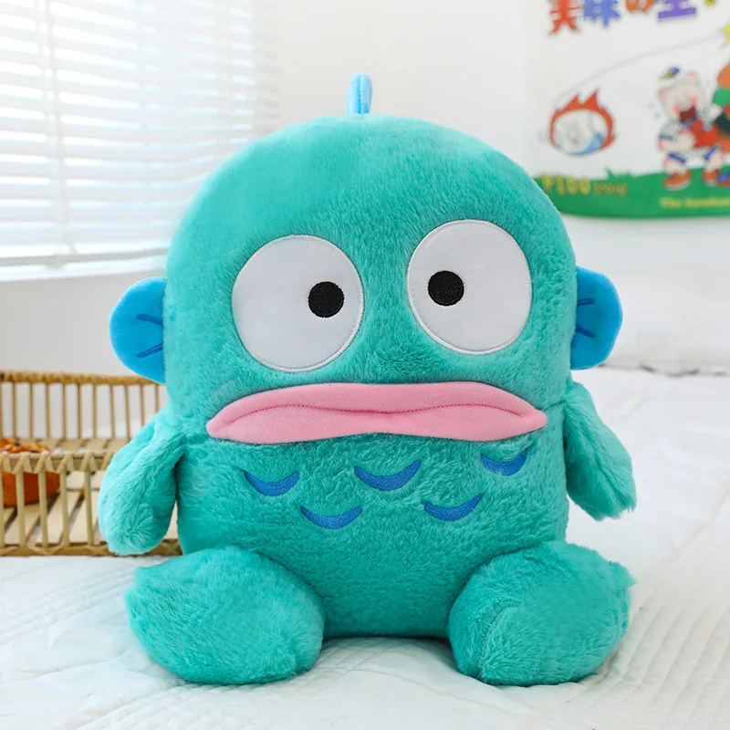 Cross border cute cartoon mermaid dolls, funny plush toys, silly and cute dolls, green cloth dolls, new pillow wholesale