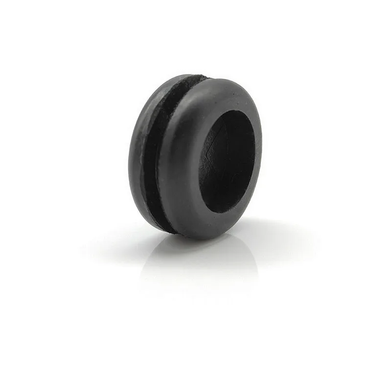 PVC rubber black closed rubber pipe grommet