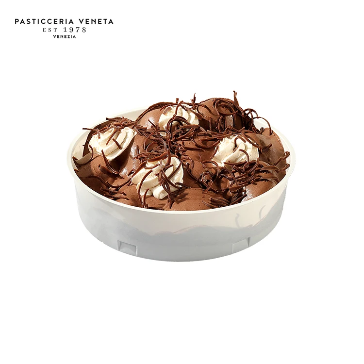 Замороженный запеченный итальянский десерт Pasticceria Veneta, горячая Распродажа, черные спеутеролы, кондитерский торт, кнут, крем