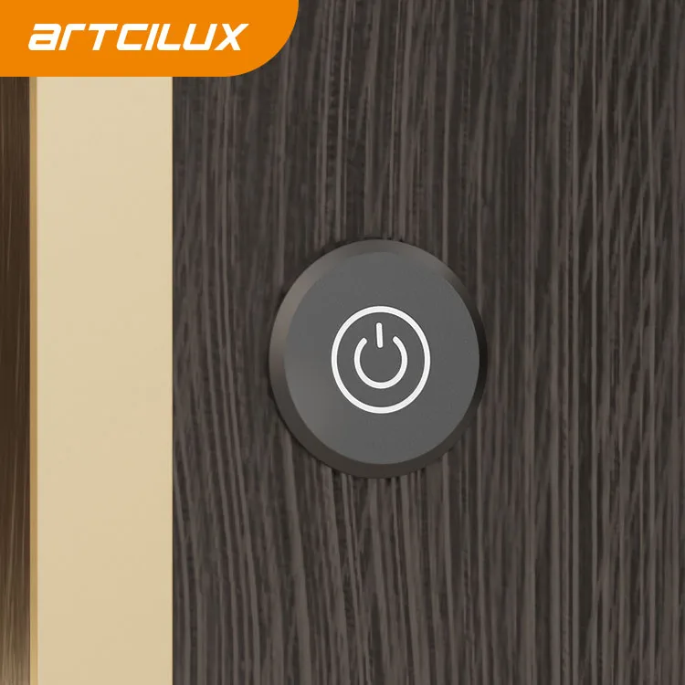 Hot Sale Wireless Remote Touch Sensor Switch Controller + Receiver Touch Sensor Dimmer Wireless Switch