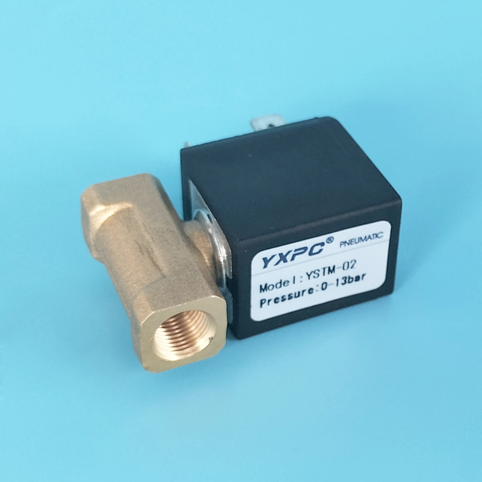 factory cheap price brass 8bar normally closed 2 way 1/8 port DC24V AC24V mig welding machine solenoid gas valve