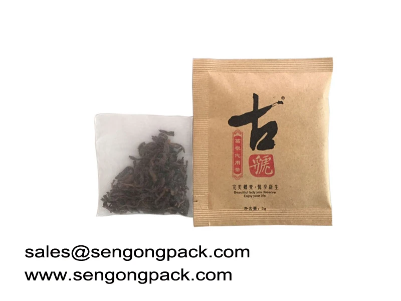 C23DX flat ultrasonic seal small hops herbal tea bagging machine,weighing and bagging machine for tea