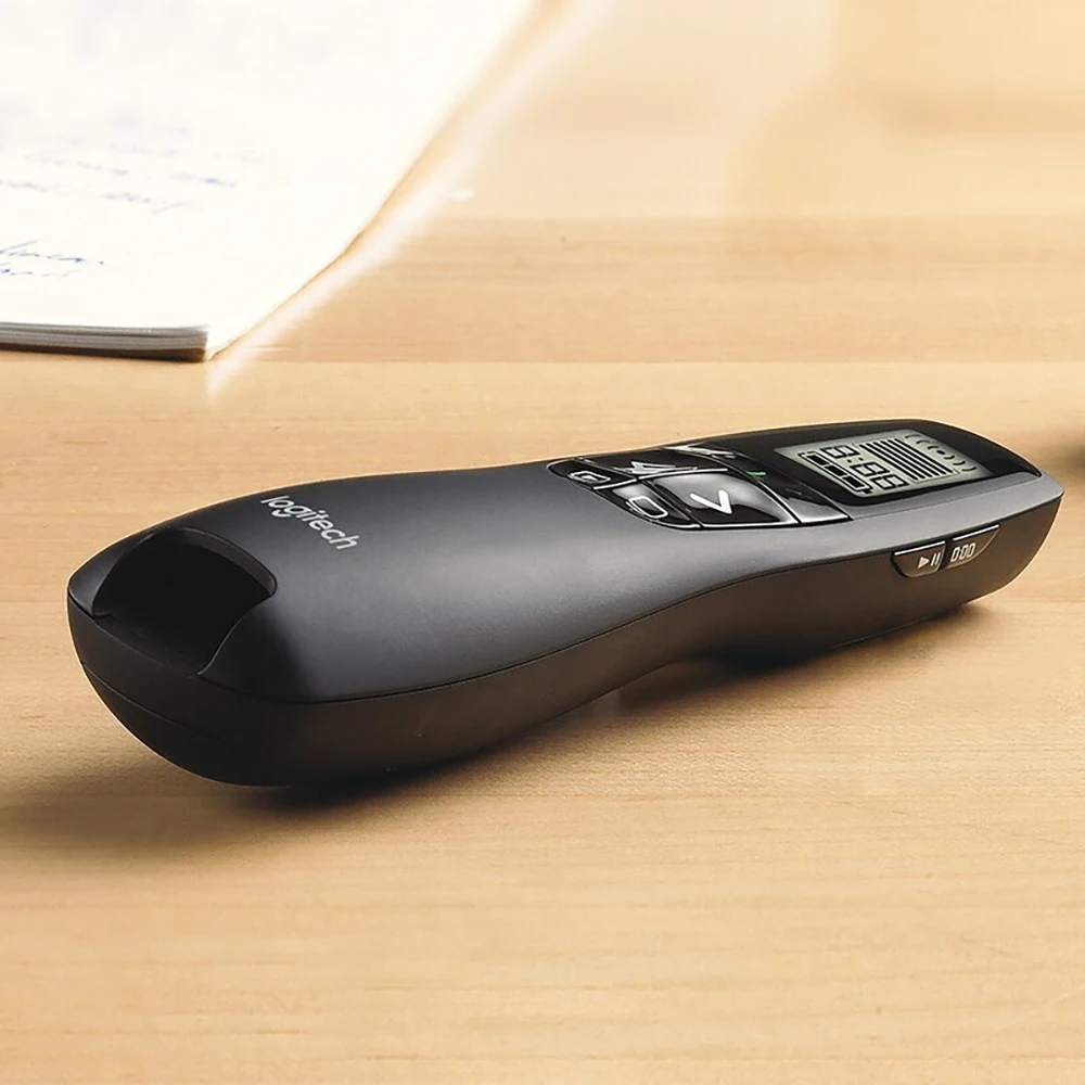 Logitech R800 беспроводной демонстратор PPT флип-ручка демо-ручка (лазерная указка) профессиональное