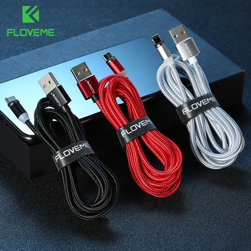  Бесплатная доставка 1 образец ок CE FCC RoHS Floveme 3 в Магнитный USB-кабель для зарядки телефона