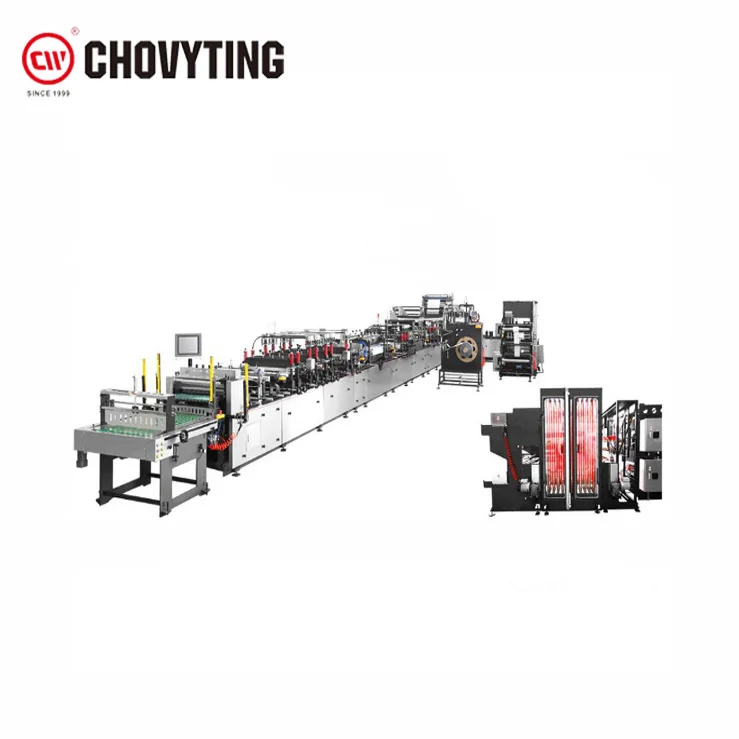 
Multi functional laminated zipper square bottom doypack pouch flat bottom bag making machine 