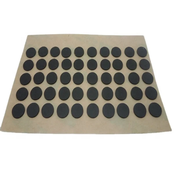 High Precision Cutting Foam Sponge Parts 3m Self Adhesive Pad Round EVA Gasket Die Cut Custom Foam Padding for Medical