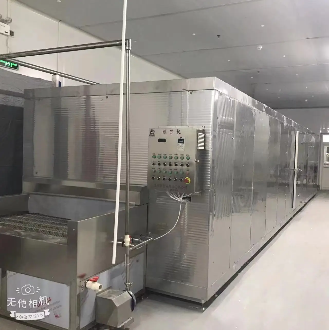 Customizable IQF Tunnel Freezer Machine/Individual Quick Freezing Equipment Fast Freezer Air Blast Freezer