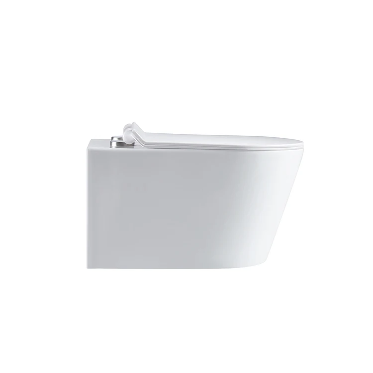 
ANBI Modern Rimless Bathroom Ceramic Sanitary Ware Toilet Wall Hung Mounted Wc Toilet 